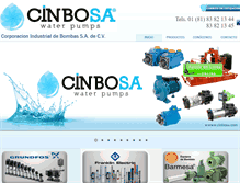 Tablet Screenshot of cinbosa.com